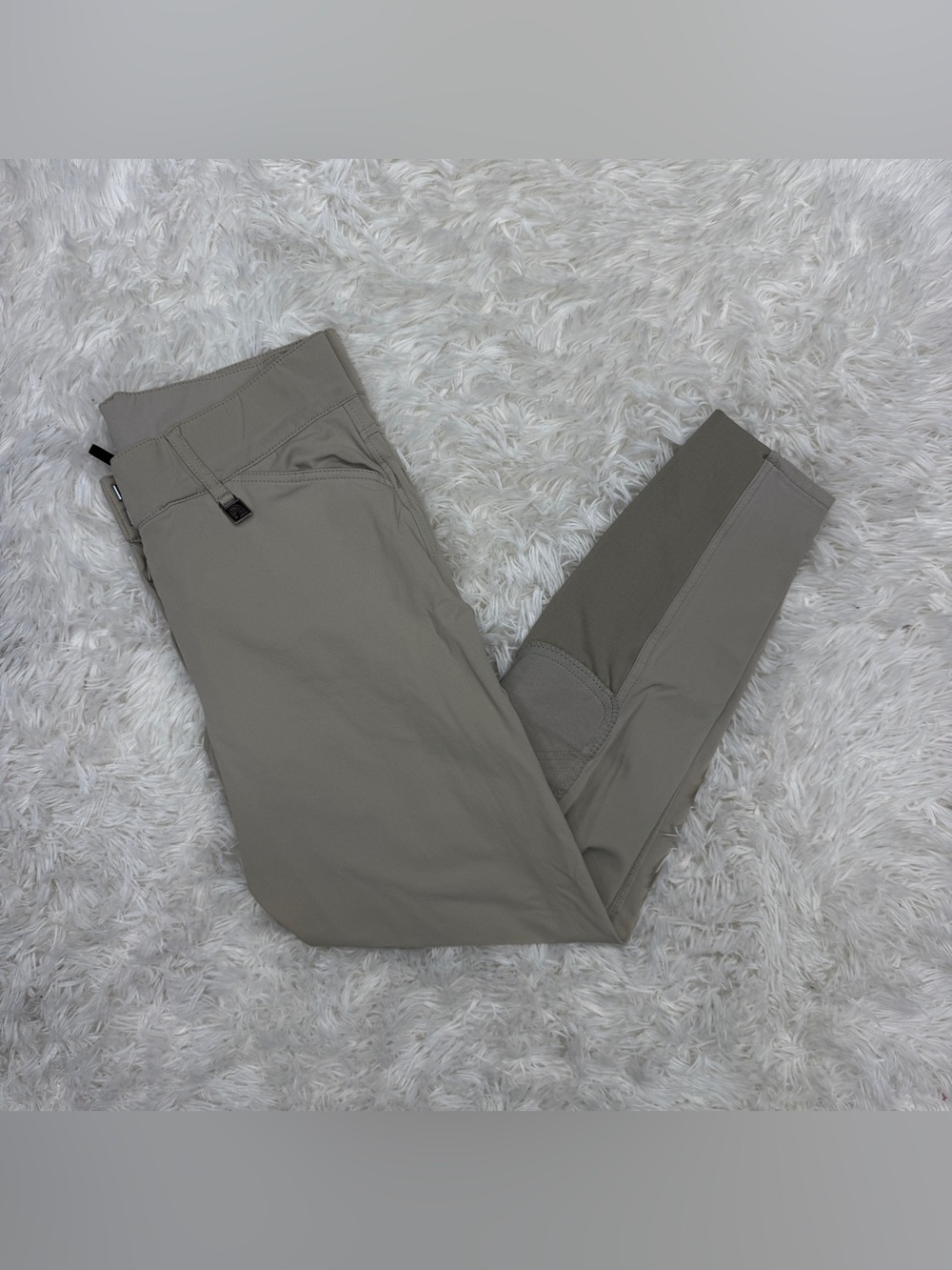 Women’s Size 30R Tan Romfh Knee Patch Horseback Riding Breeches